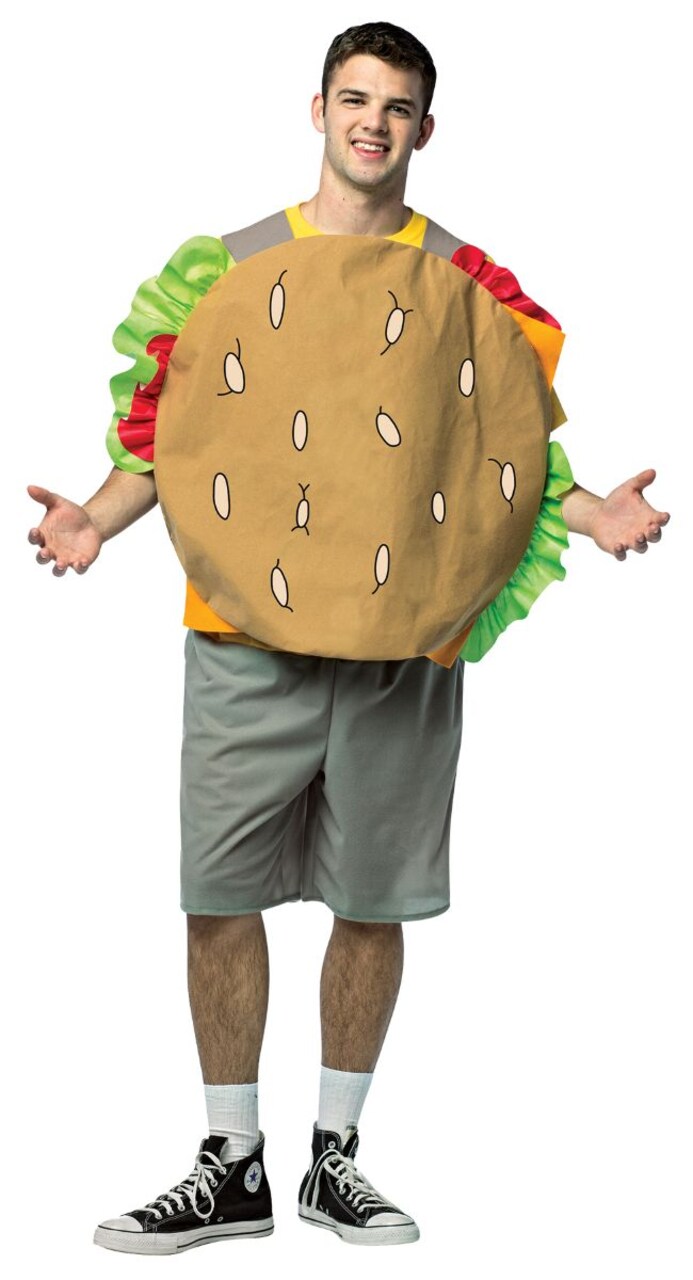 The Costume Center Brown and White Bob's Burgers Gene Men Adult Halloween Costume - One Size